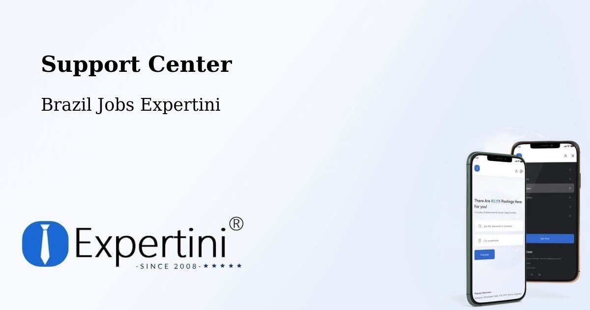 Support Services – Itabaianinha - Brazil Jobs Expertini